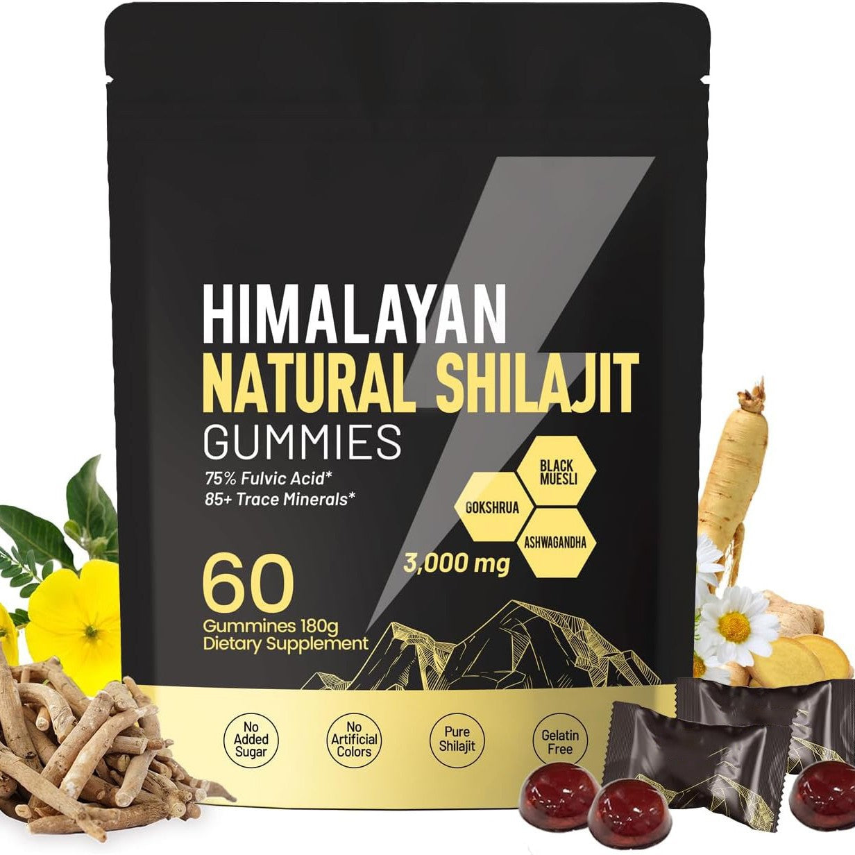 Shilajit Naturel en Gommes CI