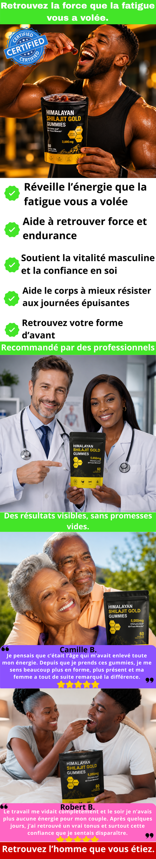 Shilajit Gold Gummies