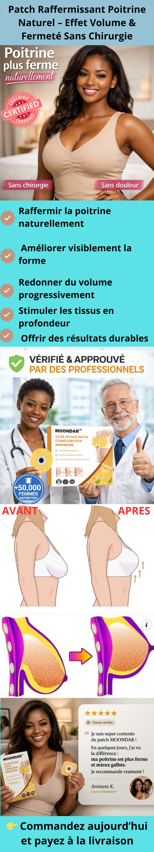 💎 Retrouvez une poitrine plus ferme et plus volumineuse naturellement