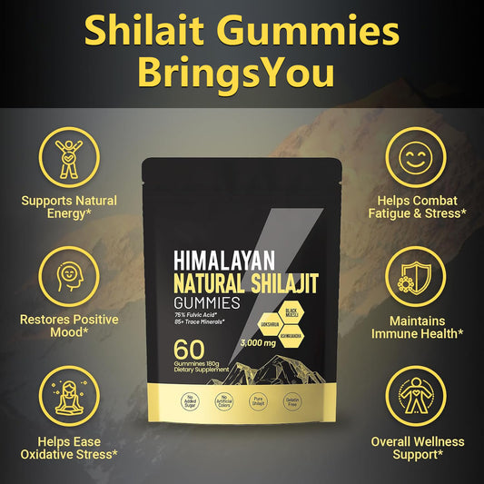 Shilajit Naturel en Gommes CI