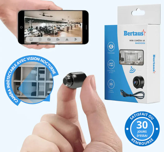 Nanovision Micro‑caméra 4k - BK